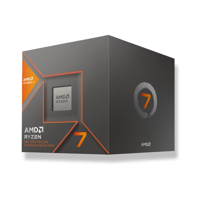 Procesador AMD Ryzen 7 8700G con disipador y graficos  socket AM5 8Core 4.2Ghz 65w Zen 4 100-100001236SBX