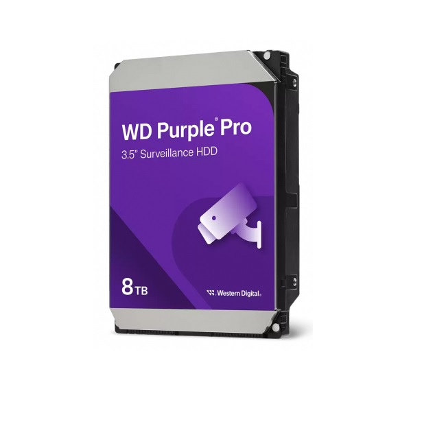 HD 8TB Western Digital modelo WD8002PURP Purple Surveillance 7500 RPM