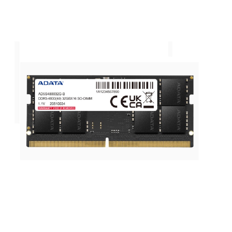 Sodimm ADATA 16GB DDR5 4800Mhz AD5S480016G-S