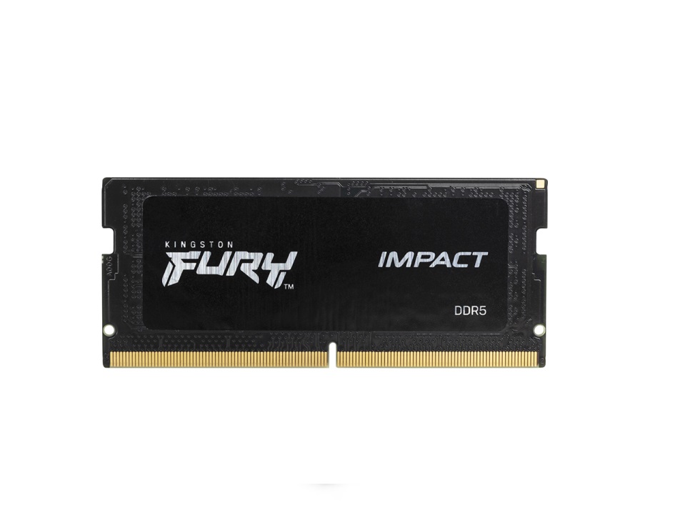 Sodimm Kingston 16GB DDR5 5600Mhz Fury Impact Black KF556S40IB-16