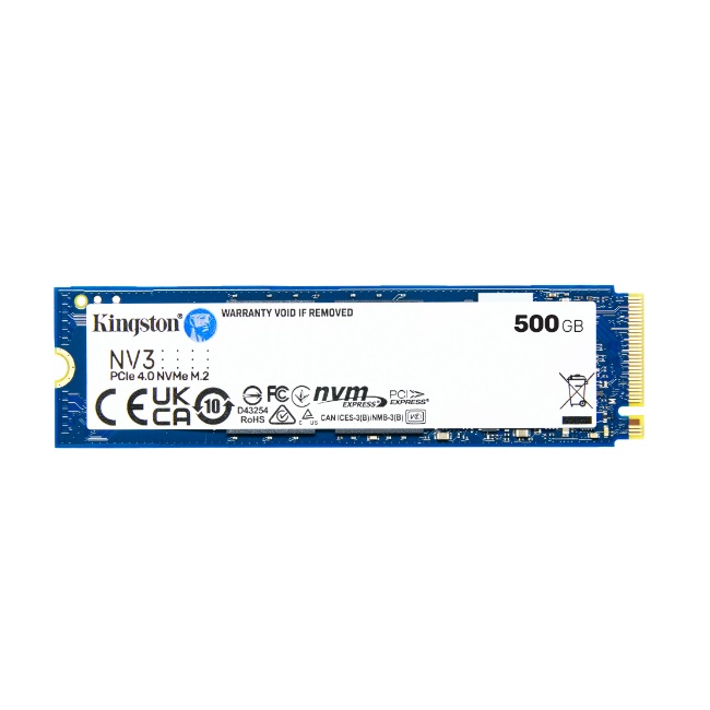 SSD M.2 2280 NVMe/PCIe 500GB Kingston NV3 PCIe 4.0 5000MB/seg SNV3S/500G