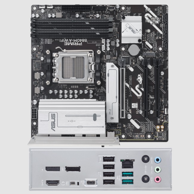 Tarjeta madre Asus PRIME B840M-A WIFI socket AM5 4xDDR5 HDMI 2xDP micro-ATX