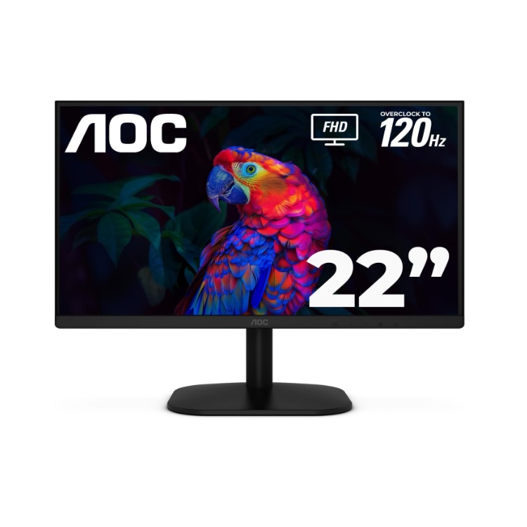 Monitor Aoc 22B35HM23 21.5 pulg 1920*1080 120Hz  HDMI VGA negro