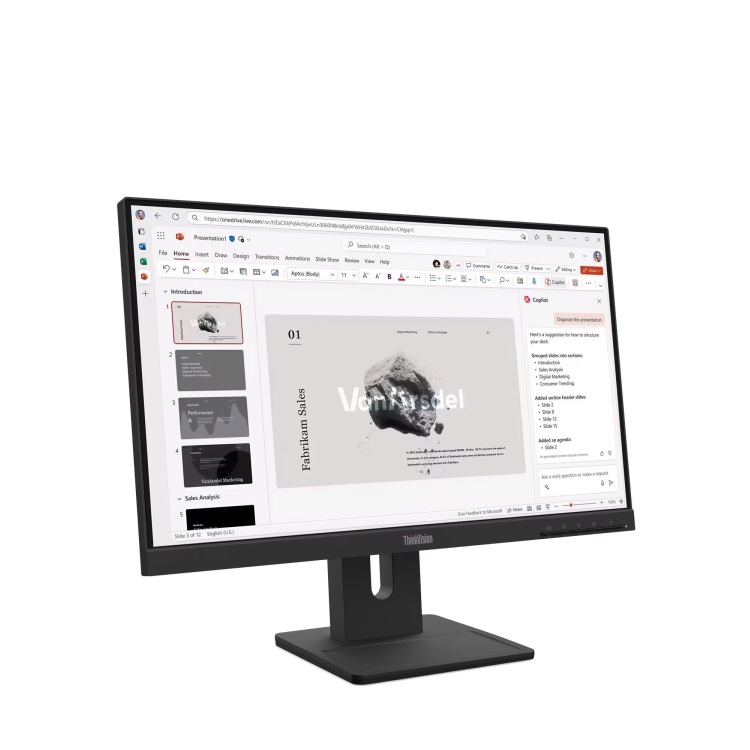 Monitor Lenovo Thinkvision E22-40 21.5 pulg 1920*1080 HDMI VESA