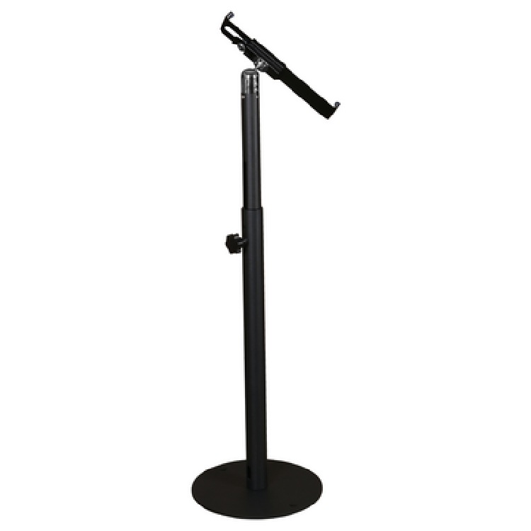 Soporte  de piso Brobotix  para tableta antirrobo Universal de 10 a 13 Pulg 406856 color Negro