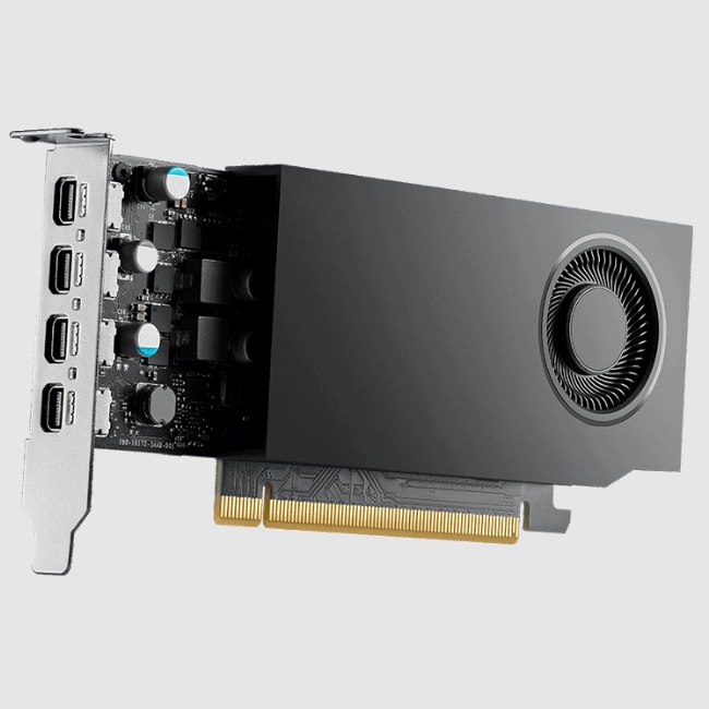 Tarjeta de video PNY 8GB QUADRO Nvidia RTX A1000ATX-PB GDDR6 4xmini DP