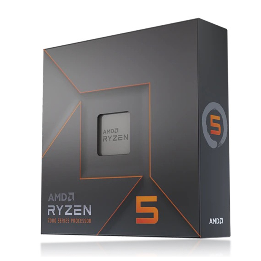 Procesador AMD Ryzen 5 7600X sin disipador con graficos socket AM5 6Core 4.7Ghz 105w Zen 4