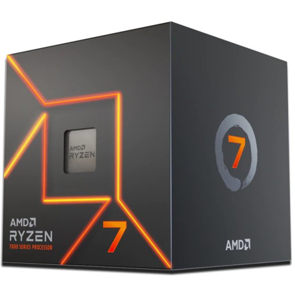 Procesador AMD Ryzen 7 7700 con disipador y graficos socket AM5 8Core 3.8Ghz 64w Zen 4