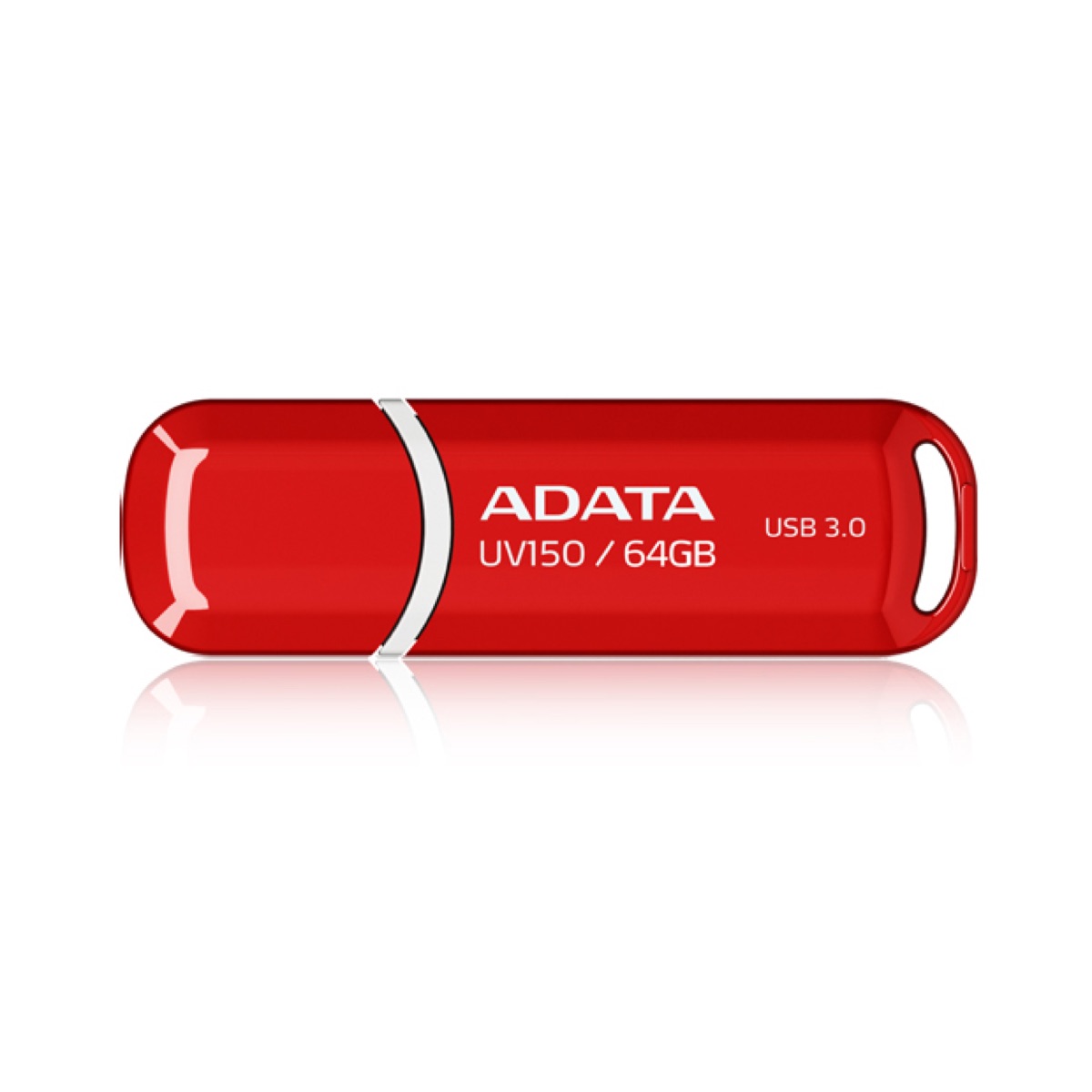 Memoria ADATA 64GB USB 3.0 AUV150 rojo AUV150-64G-RRD