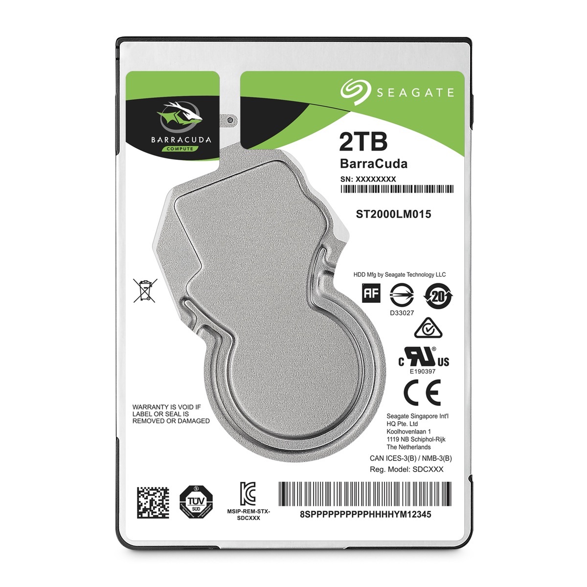HD 2TB SEAGATE 2.5 5400 RPM S-ATA 2.5P P/LAPTOP ST2000LM015