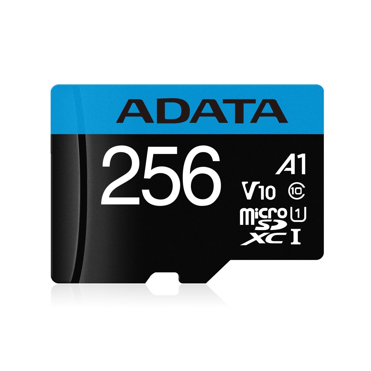Memoria ADATA 256GB MicroSD Premier con adaptador SD clase 10 A1 U1 V10 100MB/s