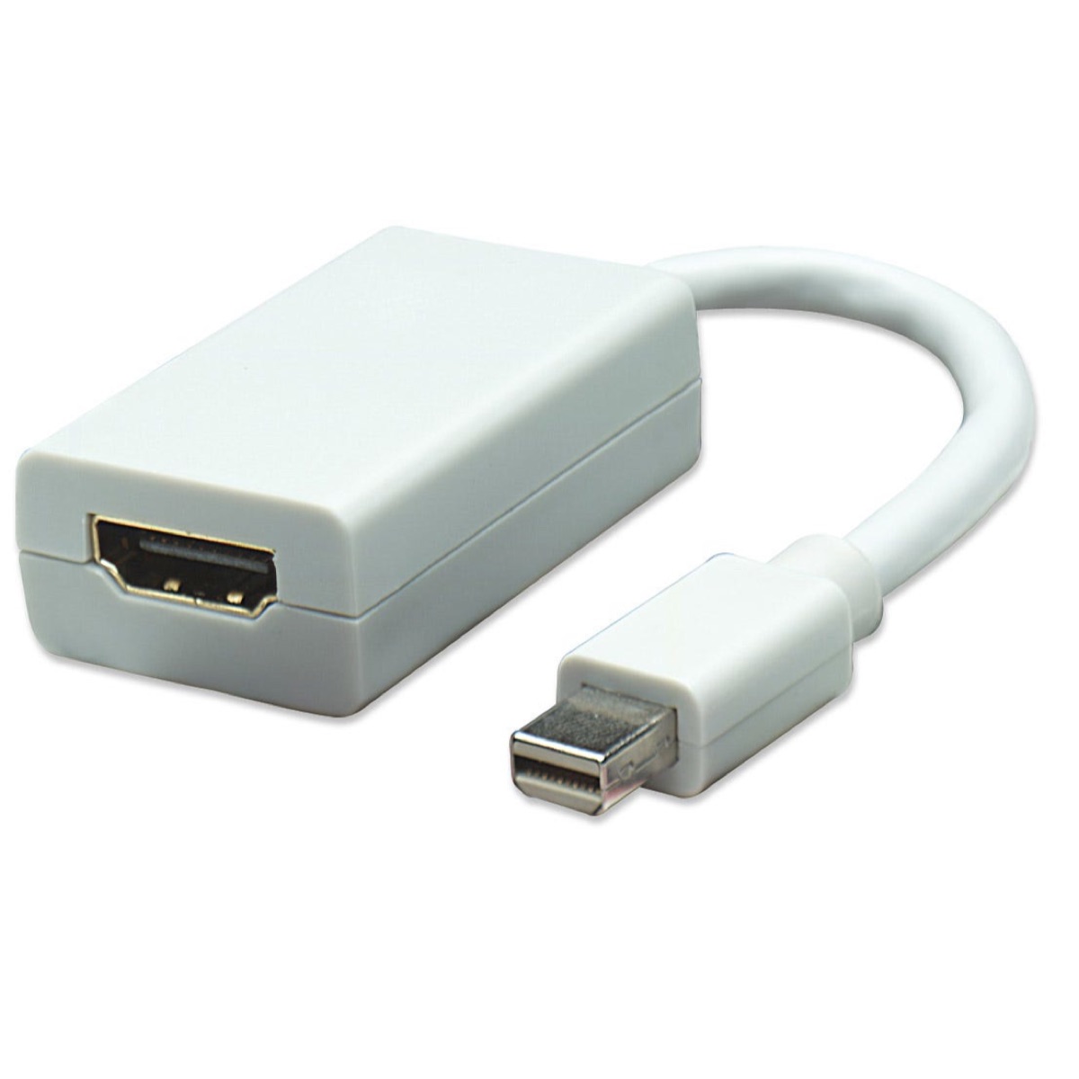 Adaptador Manhattan Mini DisplayPort a HDMI Blanco