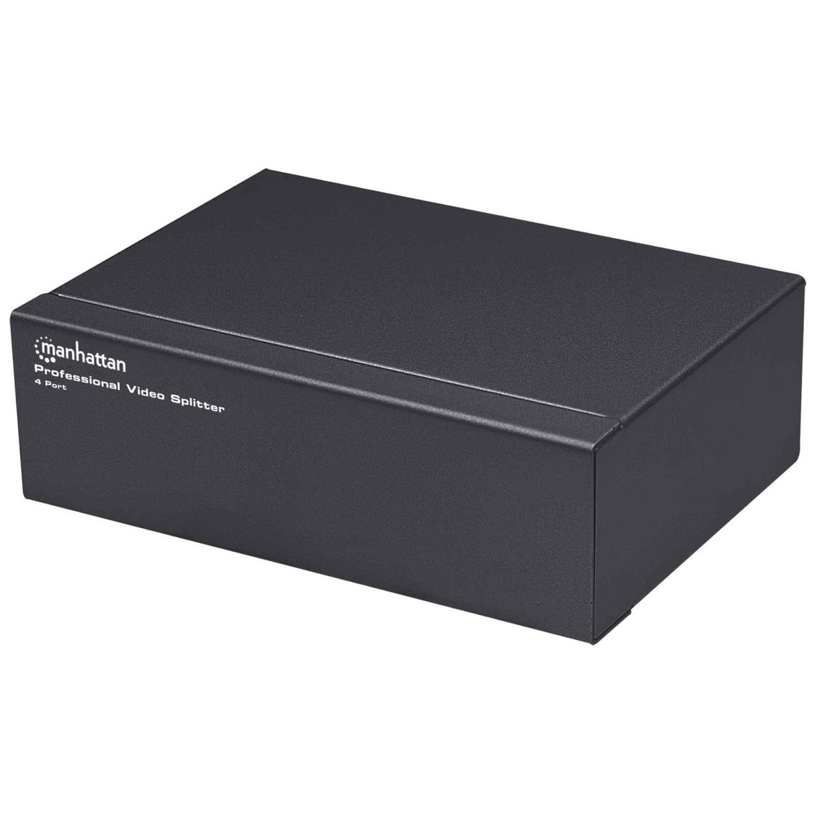 Video Splitter Manhattan VGA 4 puertos Professional con adaptador de corriente