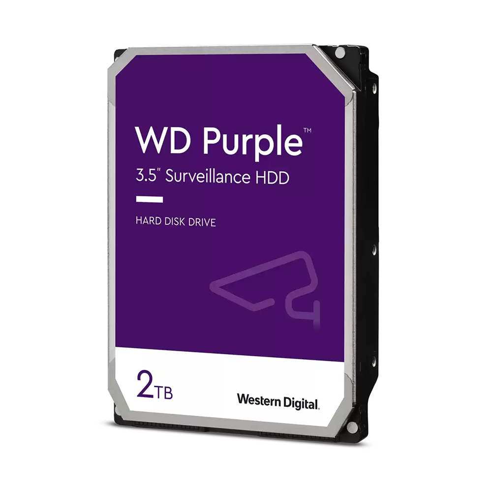 HD 2TB Western Digital modelo WD23PURZ Purple Surveillance
