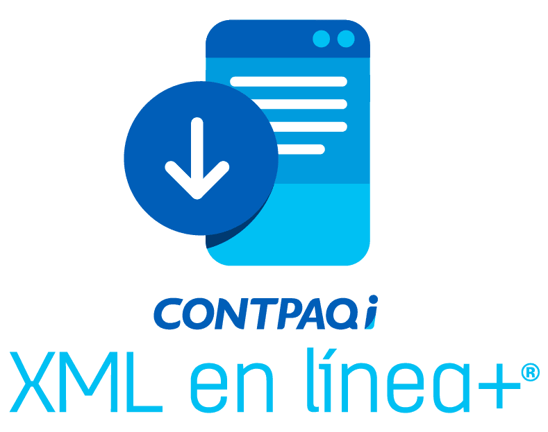 Logo de CONTPAQi XML en Línea +