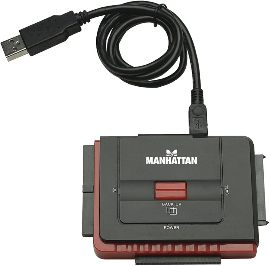 ADAPTADOR MANHATTAN USB PARA DISCO EXT SATA/IDE