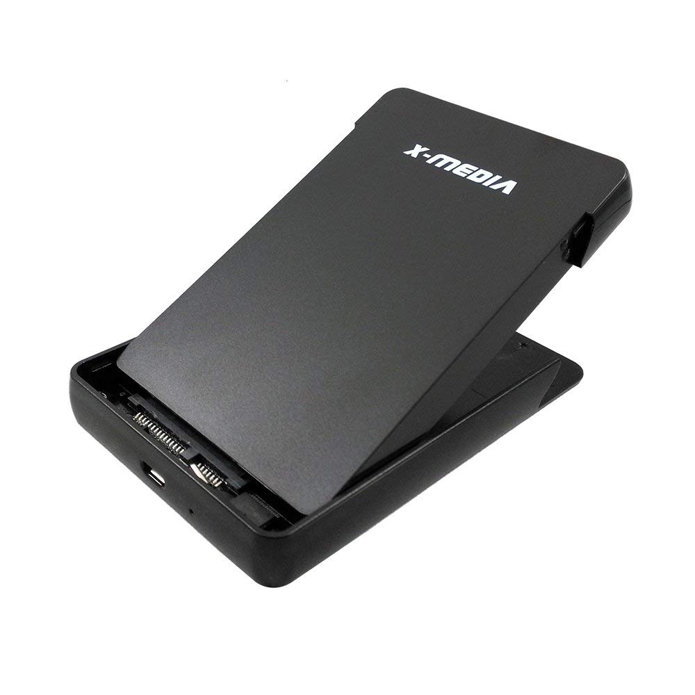 Kit p/crear HD 2.5 externo USB S-ATA negro X-Media EN-2200-BK