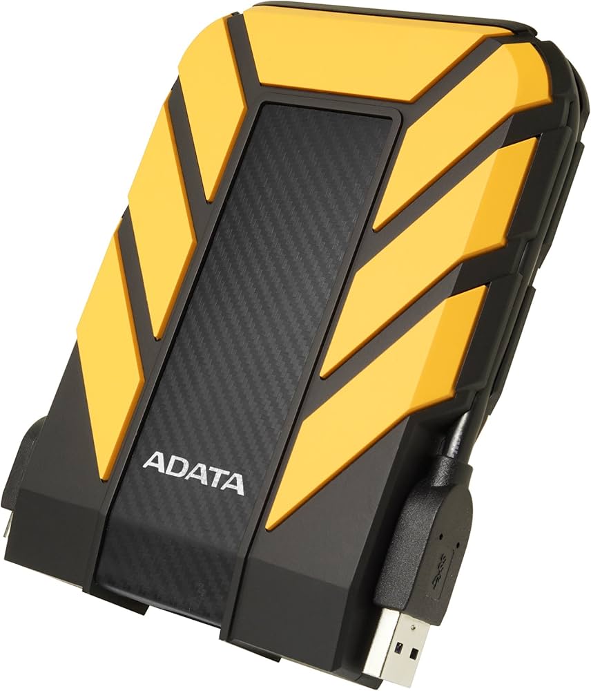 HD EXT 2TB ADATA 2.5 USB 3.0 amarillo contra golpes y agua AHD710P-2TU31-CYL