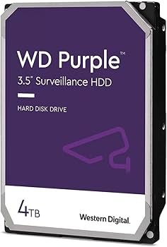 HD 4TB Western Digital modelo WD43PURZ Purple Surveillance