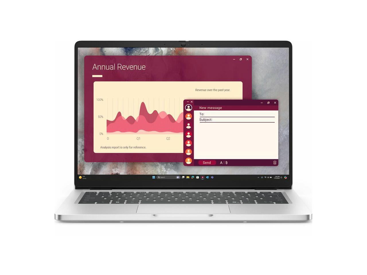 Laptop Dell Pro Essential PV14250 Intel Core 7-150U 14 pulg 16GB 512GB SSD Windows 11 Pro