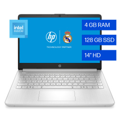 Laptop HP 14-dq6000la Intel N150 14 pulg 4GB 128SSD Windows 11 home