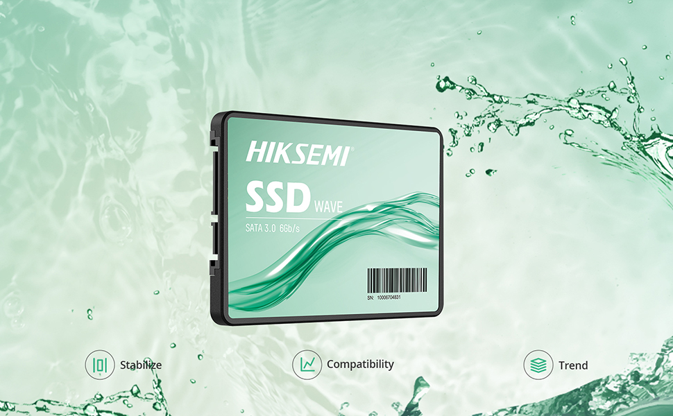 SSD 2.5 2048GB Hiksemi Hikvision SATA III Alto Rendimiento 550 MB/s Lectura  510 MB/s Escritura