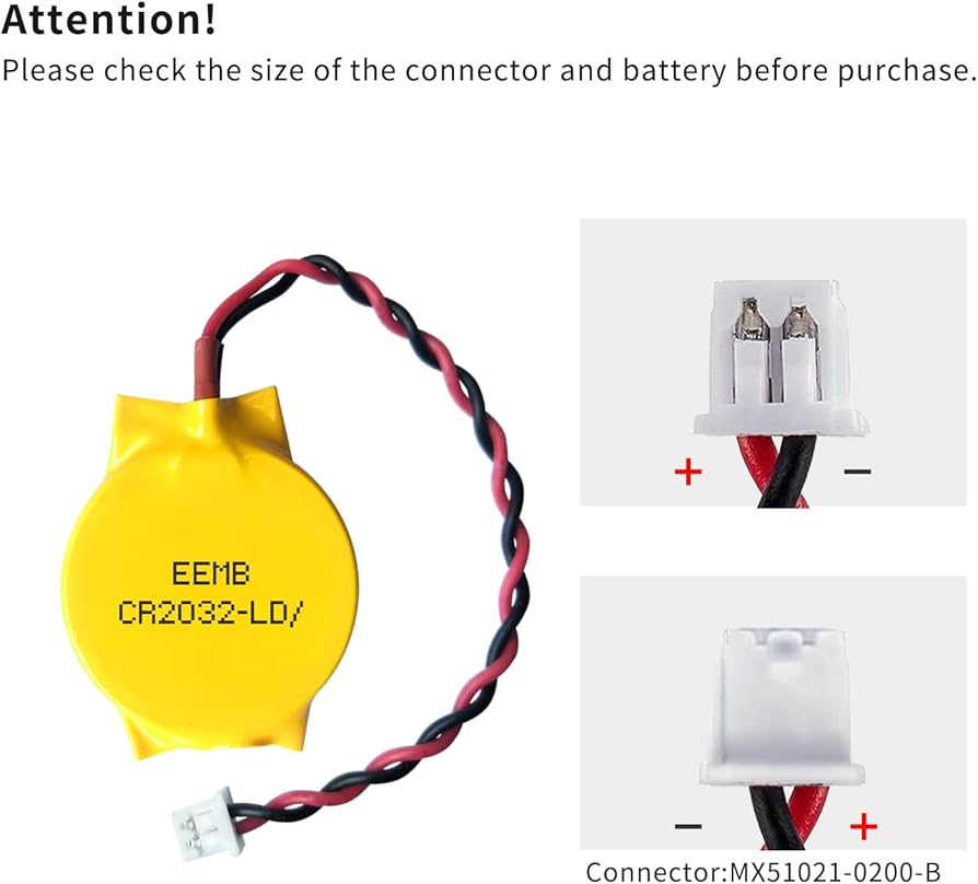 Bateria Brobotix CMOS CR2032 paquete de 5pz modelo 350323