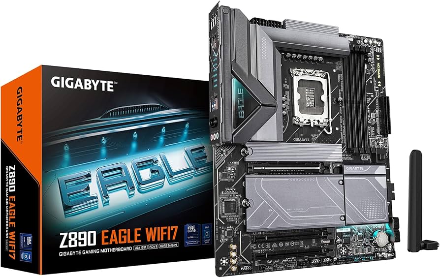 Tarjeta madre Gigabyte Z890 Eagle X WIFI7 socket 1851 Series 2 4xDDR5 DP ATX