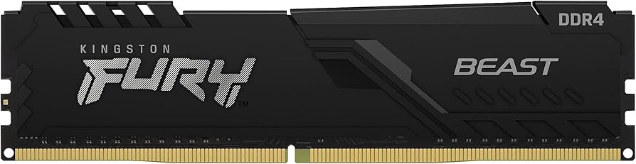 Memoria Kingston 16GB DDR4 3200 Fury Beast Black KF432C16BB/16