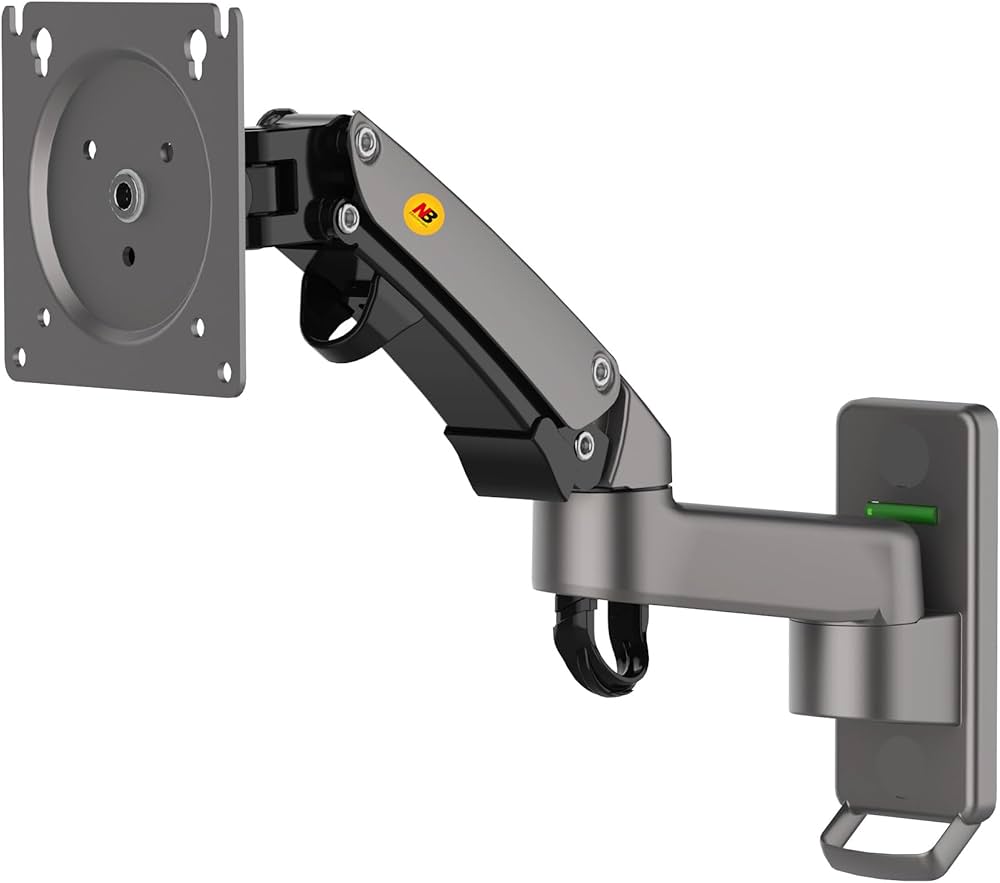 Soporte Naceb articulado de pared para pantalla 60x40cm 35 kg para pantallas de 32 a 70 pulg  modelo NA-0219