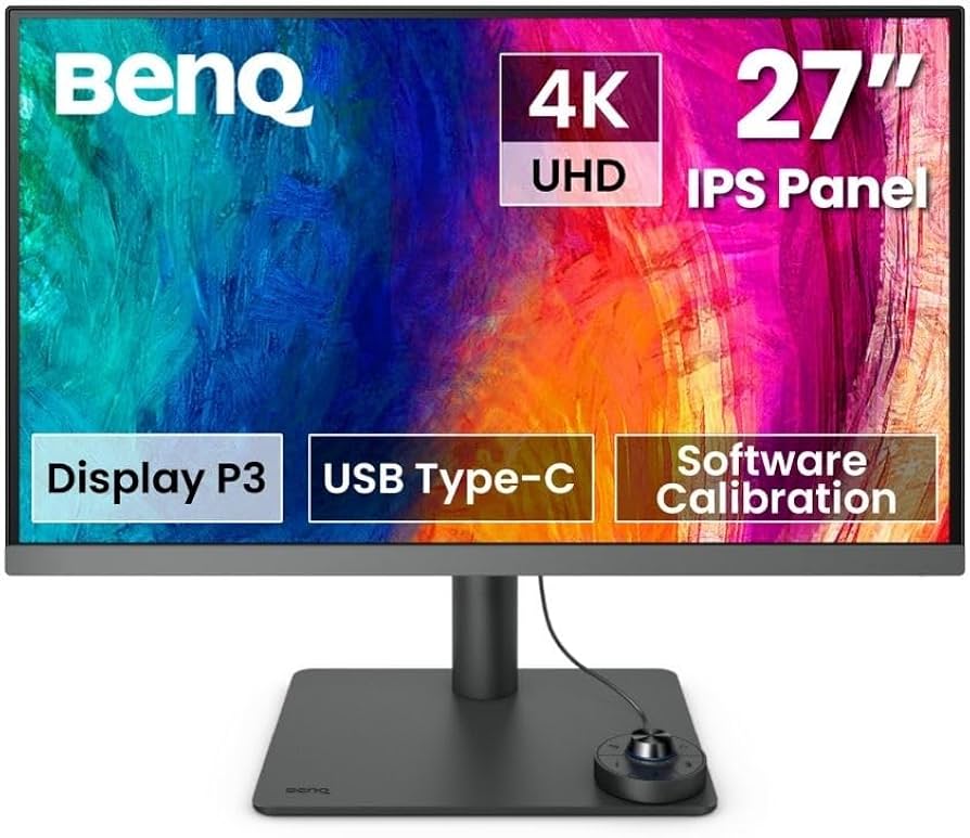Monitor Benq 27 pulg PD2706UMNTR 3840*2160 60Hz HDMI DP Bocinas negro