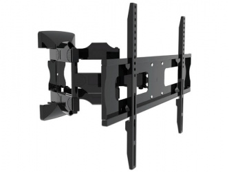 Soporte de pared Brobotix para pantalla de 30a 85 articulado  con inclinacion soporta  70kg modelo 6007808 color Negro