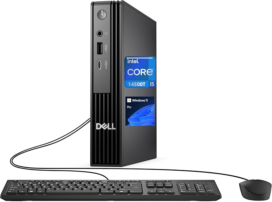 Computadora Dell Pro Micro QCM1250 MFF Intel Core i7-14700T 16GB 512SSD Windows 11 Pro