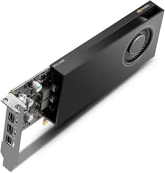 Tarjeta de video PNY 4GB QUADRO Nvidia RTX A400ATX CTLR GDDR6 4xMini DP